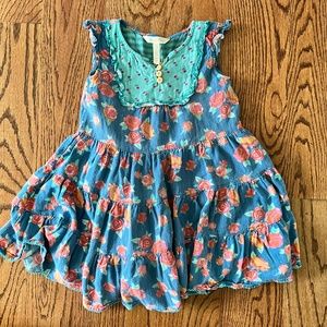 FINAL SALE! Matilda Jane sleeveless dress or tunic, size 6, great condition!